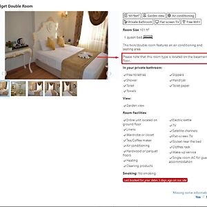 Budget Kamer met een King Size Bed